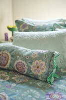 Pip Studio Dekokissen Viva Las Flores Long Cushion_Green_UV_UV_30x90 30 x 90 cm 1 Zierkissen