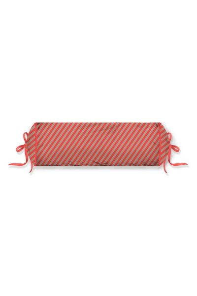 Pip Studio Dekokissen Raya Roll Cushion_Red_UV_UV_22x70 22 x 70 cm 1 Zierkissen