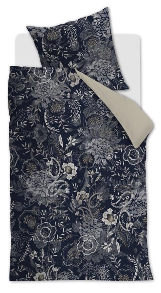 Rivièra Maison Kissenbezug Floral Paisley_Dark Blue_DE_UV_80x80 80 x 80 cm 1 Kissenbezug