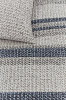 Rivièra Maison Bettwäsche Rattan Stripes_Blue Grey_DE_UV_135x200 135 x 200 cm + 1x 80 x 80 cm 1 Bettbezug, 1 Kissenbezug