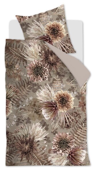 Rivièra Maison Bettwäsche Protea_Sand_DE_UV_155x220 155 x 220 cm + 1x 80 x 80 cm 1 Bettbezug, 1 Kissenbezug