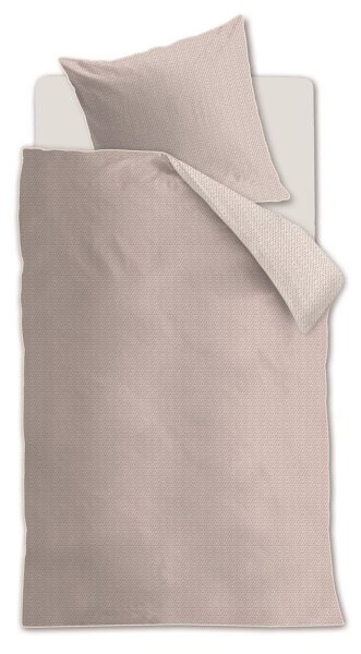 Rivièra Maison Bettwäsche Bambu_Soft Pink_DE_UV_155x220 155 x 220 cm + 1x 80 x 80 cm 1 Bettbezug, 1 Kissenbezug