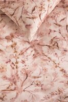 Rivièra Maison Bettwäsche Blushing Blooms_Pink_DE_UV_155x220 155 x 220 cm + 1x 80 x 80 cm 1 Bettbezug, 1 Kissenbezug