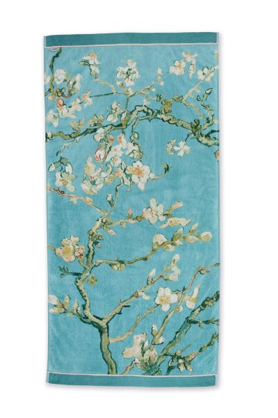 Beddinghouse x Van Gogh Museum Duschtuch Blossom Towel_Blue_UV_UV_70x140 70 x 140 cm 1 Duschtuch