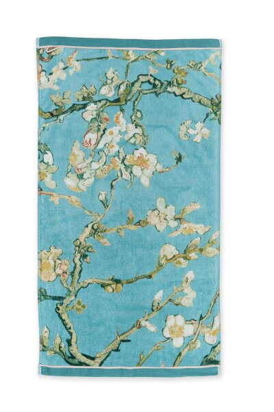 Beddinghouse x Van Gogh Museum Handtuch Blossom Towel_Blue_UV_UV_55x100 55 x 100 cm 1 Handtuch