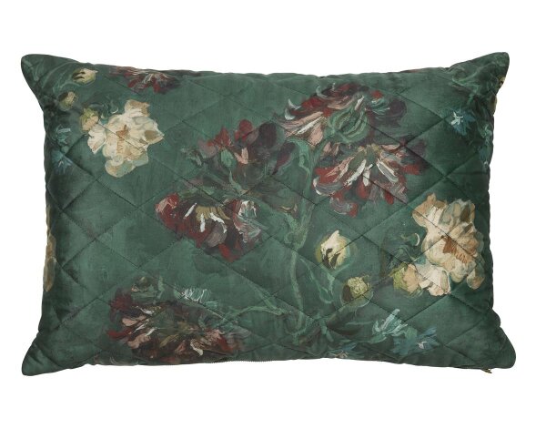 Beddinghouse x Van Gogh Museum Dekokissen Peonies Cushion_Green_UV_UV_40x60  1 Zierkissen