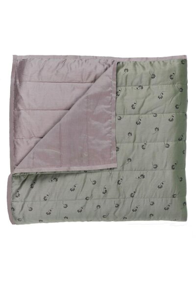 vtwonen Tagesdecke Pattern quilt_Dark Green_UV_UV_180x250 180 x 250 cm 1 Tagesdecke