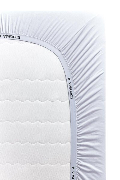 vtwonen Spannbettlaken Cover_White_UV_UV_90x200/210/220 90 x 200/220 cm 1 Spannbettlaken