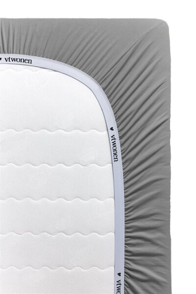 vtwonen Spannbettlaken Cover_Grey_UV_UV_90x200/210/220 90 x 200/220 cm 1 Spannbettlaken