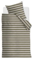 vtwonen Bettwäsche Bold Stripe_Green_DE_UV_155x220 155 x 220 cm + 1x 80 x 80 cm 1 Bettbezug, 1 Kissenbezug