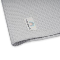 Julius Zöllner GmbH &Co.KG Bezug Waffelpiqué Light Grey Loop Comfy  (BxLxH)  B=12 x L=55 x H=12 cm