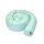 Julius Zöllner uni aqua mint Bettschlange 180