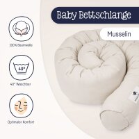 Julius Zöllner sand Bettschlange Musselin 180