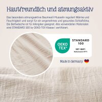Julius Zöllner sand Bettwäsche Musselin...