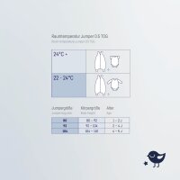 Julius Zöllner GmbH &Co.KG Schlafsack zimt Jumper Musselin 80 (BxLxH)  B=40 x L=80 x H=3 cm