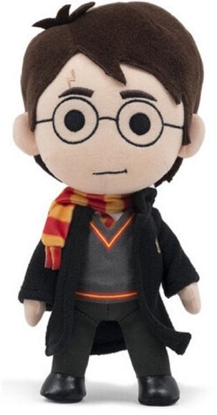 Quantum Mechanix - Harry Potter Q-Pal Plush [New Toy] Harry Potter Kuscheltier 24 cm Plüschtier XXL Stofftier Anime Kawaii Plush Cute Plushie Halloween Weihnachten Geschenke für Kinder