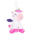 KAWAII Kuties Plüsch Kuscheltier Plüsch Plüschfigur Teddybär Stofftier für Kinder Bagclip 12 cm Einhorn Anime Kawaii Plush Stofftier Cute Plushie Halloween Geschenke