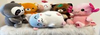 KAWAII Kuties Plüsch Kuscheltier Plüsch Plüschfigur Teddybär Stofftier für Kinder 24 cm Faultier Anime Kawaii Plush Stofftier Cute Plushie Halloween Geschenke