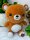 KAWAII Kuties Plüsch Kuscheltier Plüsch Plüschfigur Teddybär Stofftier für Kinder 24 cm Teddy Anime Kawaii Plush Stofftier Cute Plushie Halloween Geschenke