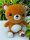 KAWAII Kuties Plüsch Kuscheltier Plüsch Plüschfigur Teddybär Stofftier für Kinder 24 cm Teddy Anime Kawaii Plush Stofftier Cute Plushie Halloween Geschenke