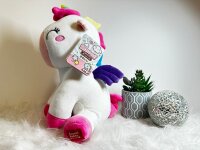 KAWAII Kuties Plüsch Kuscheltier Plüsch Plüschfigur Teddybär Stofftier für Kinder 24 cm Einhorn Anime Kawaii Plush Stofftier Cute Plushie Halloween Geschenke