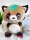 KAWAII Kuties Plüsch Kuscheltier Plüsch Plüschfigur Teddybär Stofftier für Kinder 24 cm Waschbär Anime Kawaii Plush Stofftier Cute Plushie Halloween Geschenke