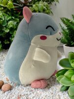 KAWAII Kuties Plüsch Kuscheltier Plüsch Plüschfigur Teddybär Stofftier für Kinder 24 cm Hamster Anime Kawaii Plush Stofftier Cute Plushie Halloween Geschenke