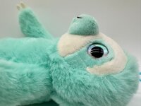 Soma Faultier Kuscheltier XXL 25 cm Faultier Plüschtier Anime Kawaii Plush Stofftier Cute Plushies Plüschtiere Plushie Halloween Weihnachten Geschenke für Kinder Faultier blau türkis