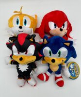 Sonic The Hedgehog - SEGA - Sonic Plüschtier 22 cm, Sonic Kuscheltier blau