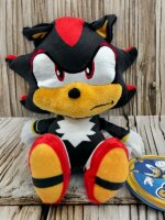 Sonic The Hedgehog - SEGA - Sonic Plüschtier 22 cm, Sonic Kuscheltier schwarz