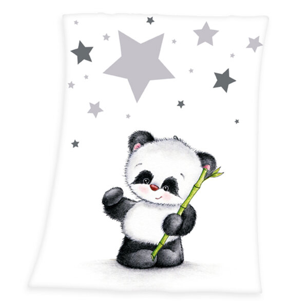 Herding Panda Microfaserflausch-Decke Kuscheldecke 75/100 cm