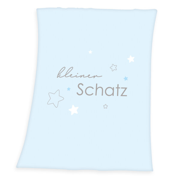 Herding Kleiner Schatz Microfaserflausch-Decke Kuscheldecke 75/100 cm