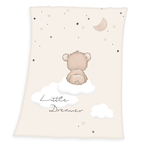 Herding Little dreamer Soft-Peachdecke Kuscheldecke 75/100 cm