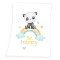 Herding Regenbogen Panda Soft-Peachdecke Kuscheldecke...