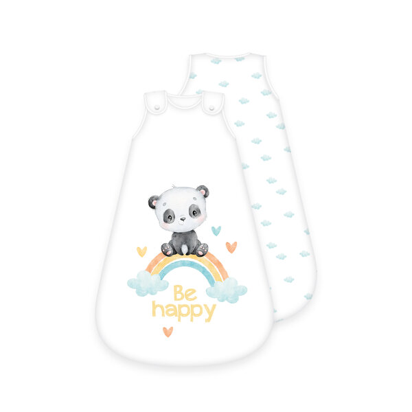 Herding Regenbogen Panda Baby-Schlafsack Schlafsack Gr. 90x45 cm