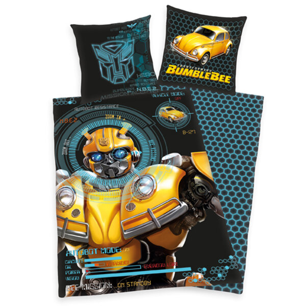 Herding Transformers Bumblebee Bettwäsche Bettwäsche mit Marken-RV / with branded zipper 80/80+135/200 cm