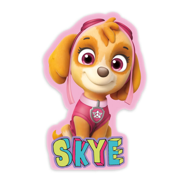 Herding Paw Patrol Formkissen (Skye) Dekokissen 33 x 22,5 x 5 ohne Steg