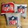 Herding NFL Football Dekokissen Dekokissen Gr. 40/40 cm grau blau