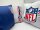 Herding NFL Football Dekokissen Dekokissen Gr. 40/40 cm grau blau