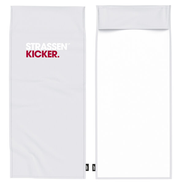 Herding Strassenkicker Fitness-Tuch mit Flap Tuch Gr. 50x110 cm +15 cm Flap