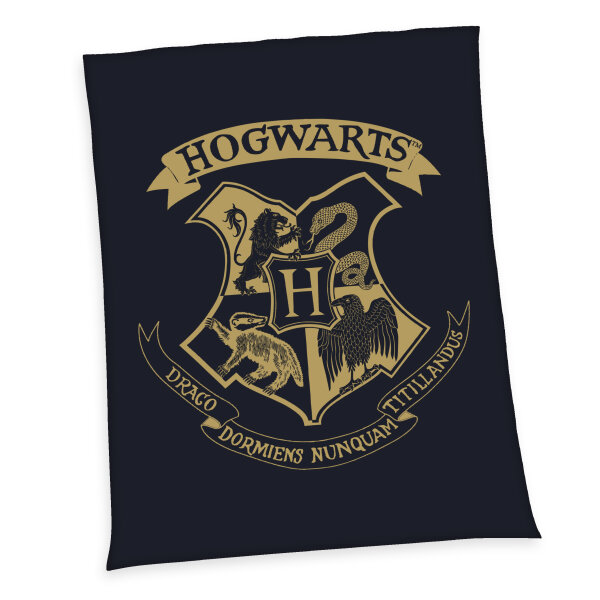 Herding Harry Potter Wellsoft-Flauschdecke Kuscheldecke Gr. 150/200 cm