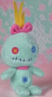 Disney Kuscheltier Plüschtier Voodoo Puppe doll Schrulle Scrump Stitch Disney 28 cm Lilo und Stitch Kuscheltier