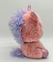 Einhorn Kuscheltier Plüschtier unicorn Stofftier Plüschfigur XXL 25 cm rosa pink Glitzer