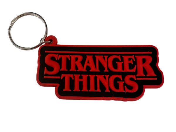 Schlüsselanhänger 6cm Mini Anhänger Geschenk Cartoon Schlüsselanhänger Silikon Schlüsselanhänger für Handyhülle Charme Rucksack Geschenk Stranger Things