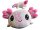 Axolotl Echse Molch Salamnder Kuscheltier Figur Plüsch Tintenfisch Spiel Puppe XL 29 cm Plüschtier Püsch Wassertier pink rosa