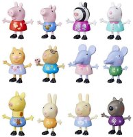 Peppa Pig Peppas Clubhouse surprise Figur 6 cm 1 Stück - Peppa Wutz Überraschungspaket keine freie Auswahl . Jeweils separat erhältlich. Je nach Verfügbarkeit. Mädchen und Jungen Geschenk Cartoon