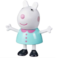 Peppa Pig Peppas Clubhouse surprise Figur 6 cm 1 Stück - Peppa Wutz Überraschungspaket keine freie Auswahl . Jeweils separat erhältlich. Je nach Verfügbarkeit. Mädchen und Jungen Geschenk Cartoon