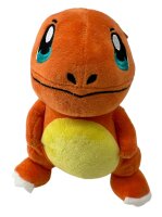 Soma Pokemon Kuscheltier Glumanda Plüschtier XXL 17 cm Stofftier Anime Kawaii Plush Stofftier Cute Plushie Halloween Weihnachten Geschenke für Kinder