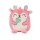 KAWAII Kuties Plüsch Kuscheltier Plüsch Plüschfigur Rentier pink Stofftier für Kinder 20 cm Anime Kawaii Plush Stofftier Cute Plushie Halloween Geschenke