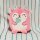 KAWAII Kuties Plüsch Kuscheltier Plüsch Plüschfigur Rentier pink Stofftier für Kinder 20 cm Anime Kawaii Plush Stofftier Cute Plushie Halloween Geschenke